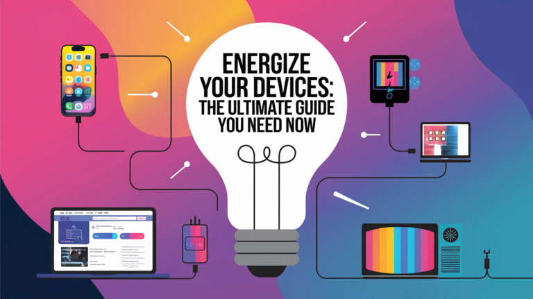 Energize Your Devices: The Ultimate Guide You Need Now