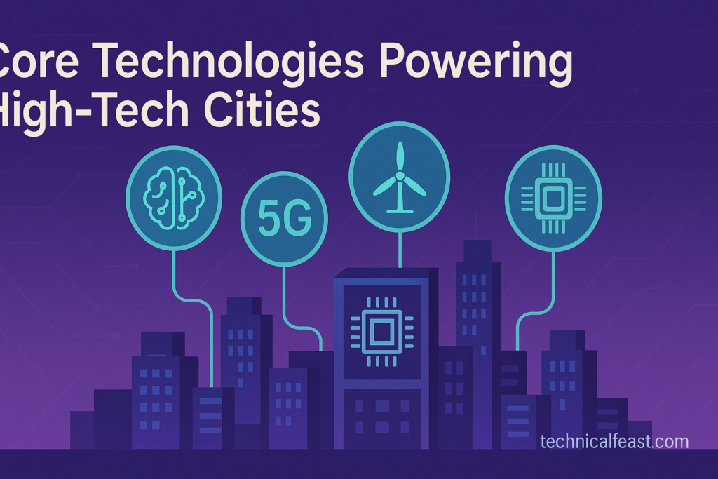 Core Technologies Powering High Tech Cities
