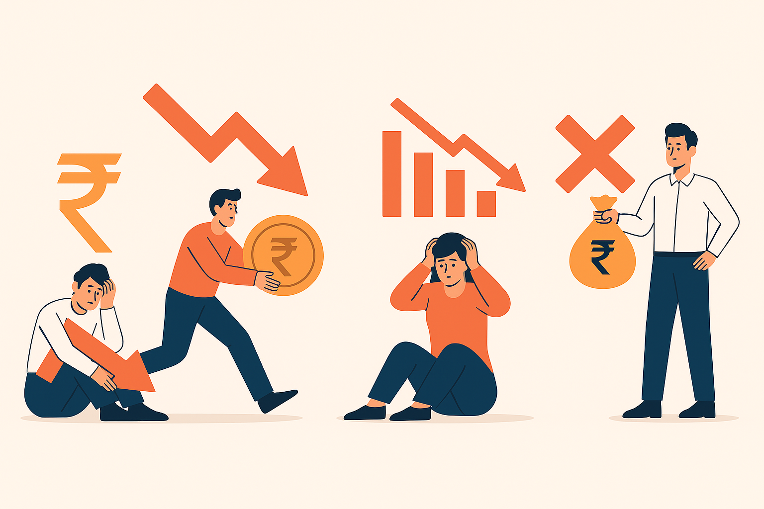 Sensex Nifty Stock Market Fall