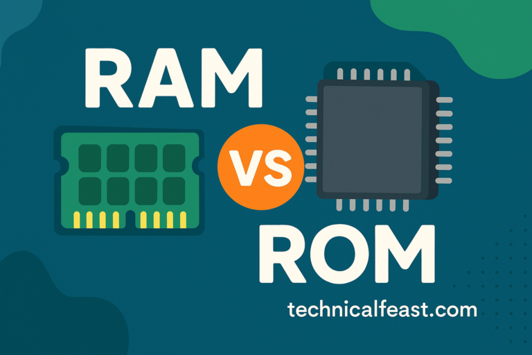 Difference Between RAM and ROM