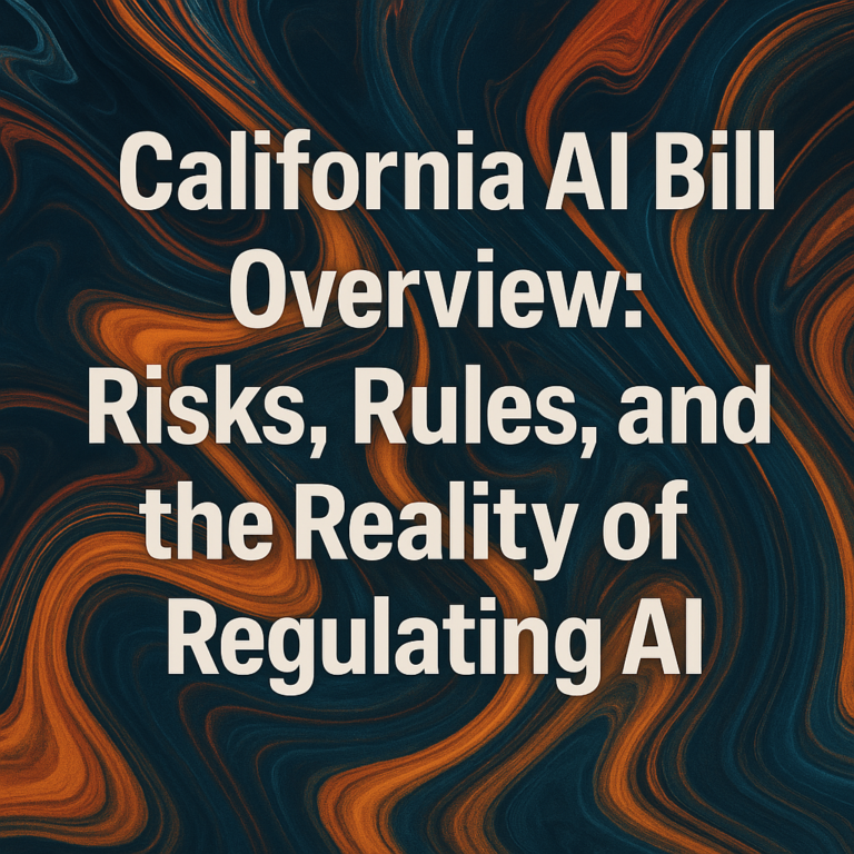 California AI Bill