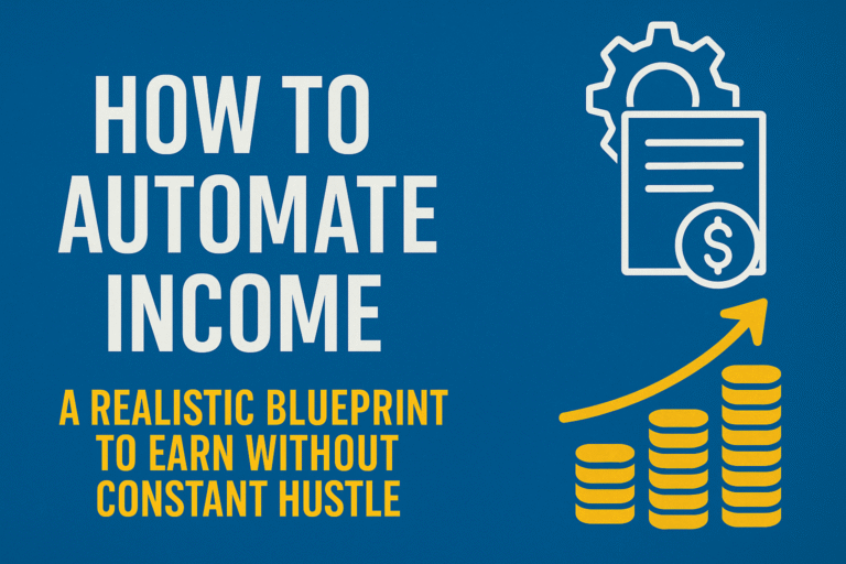 how to automate income