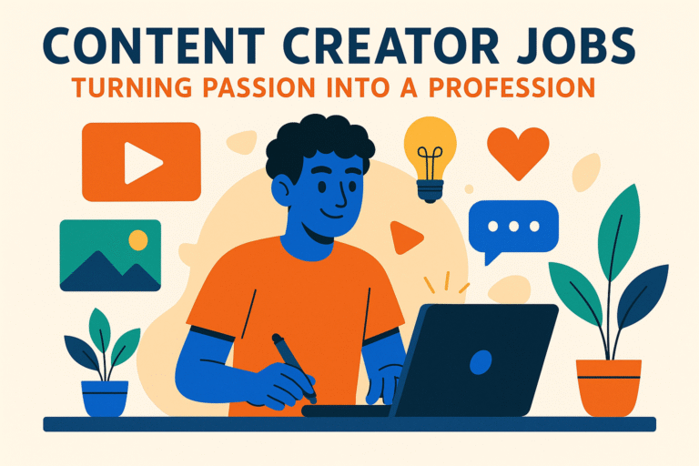 content creator jobs