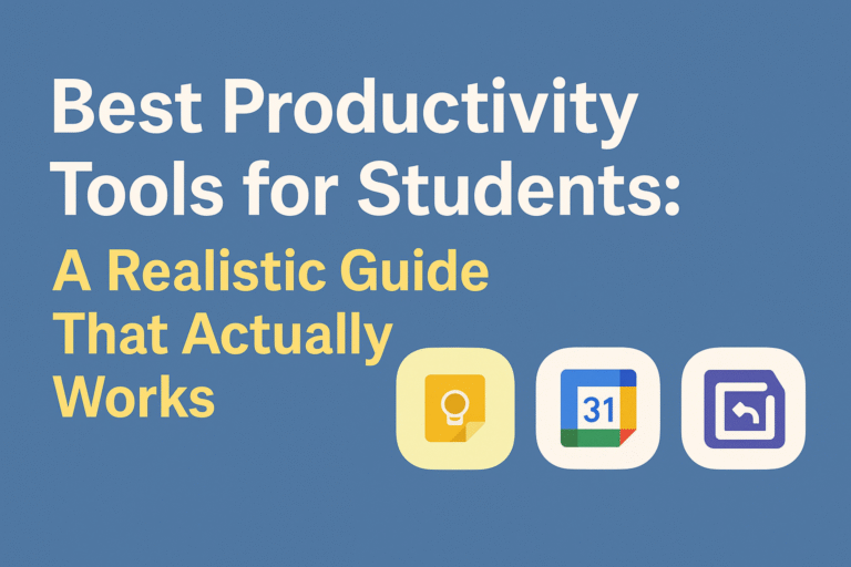 best productivity tools for students