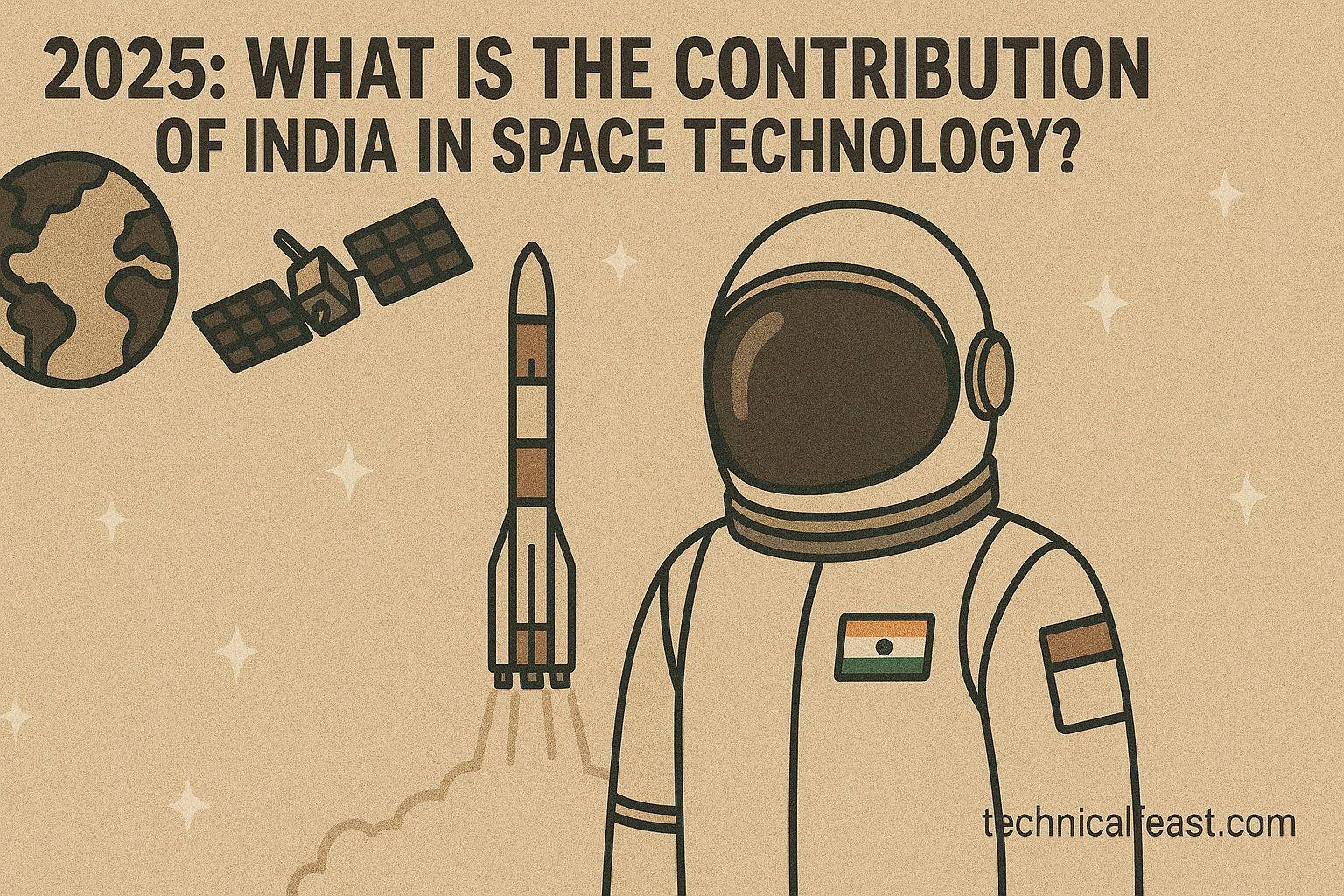 2025 What Is the Contribution of India in Space Technology?