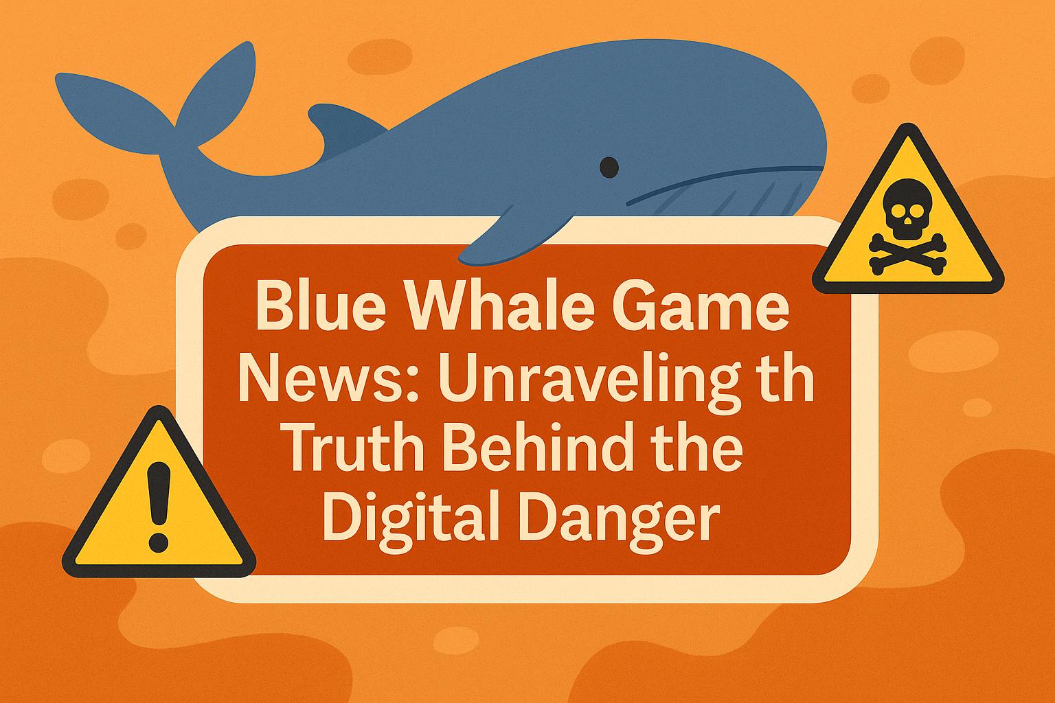 Blue Whale Game News: Unraveling the Truth Behind the Digital Danger