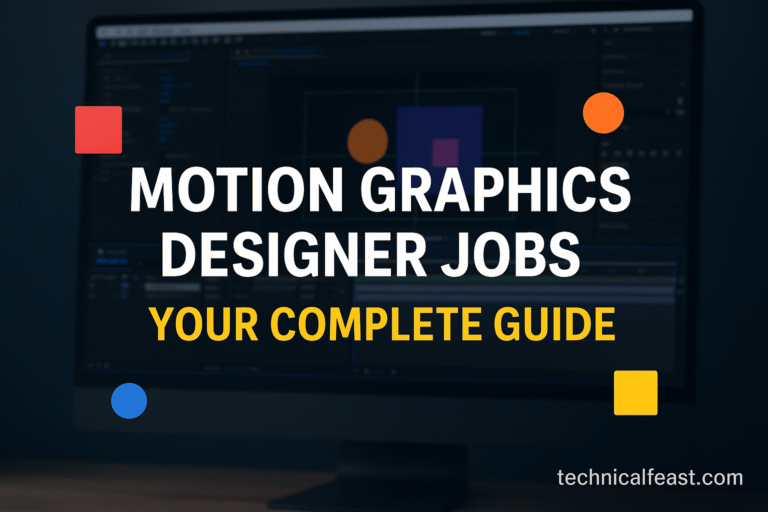 motion graphics designer jobs
