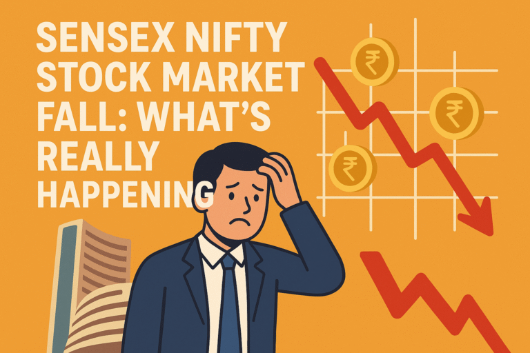 Sensex Nifty Stock Market Fall