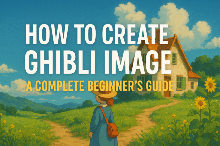 How to create Ghibli image