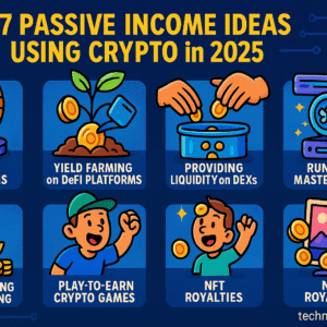 Top 7 Passive Income Ideas Using Crypto in 2025